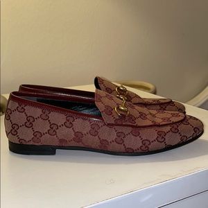 Gucci Jordaan GG canvas loafer